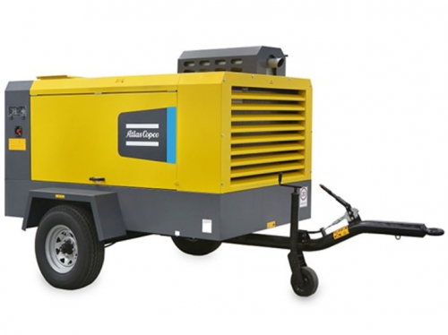 Дизельный компрессор Atlas Copco XATS 800 на шасси