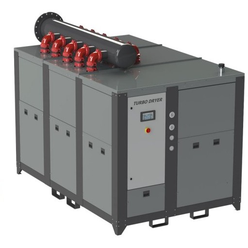 Рефрижераторный осушитель Dalgakiran DryAir Turbo DTD 12500 W c водяным охлаждением