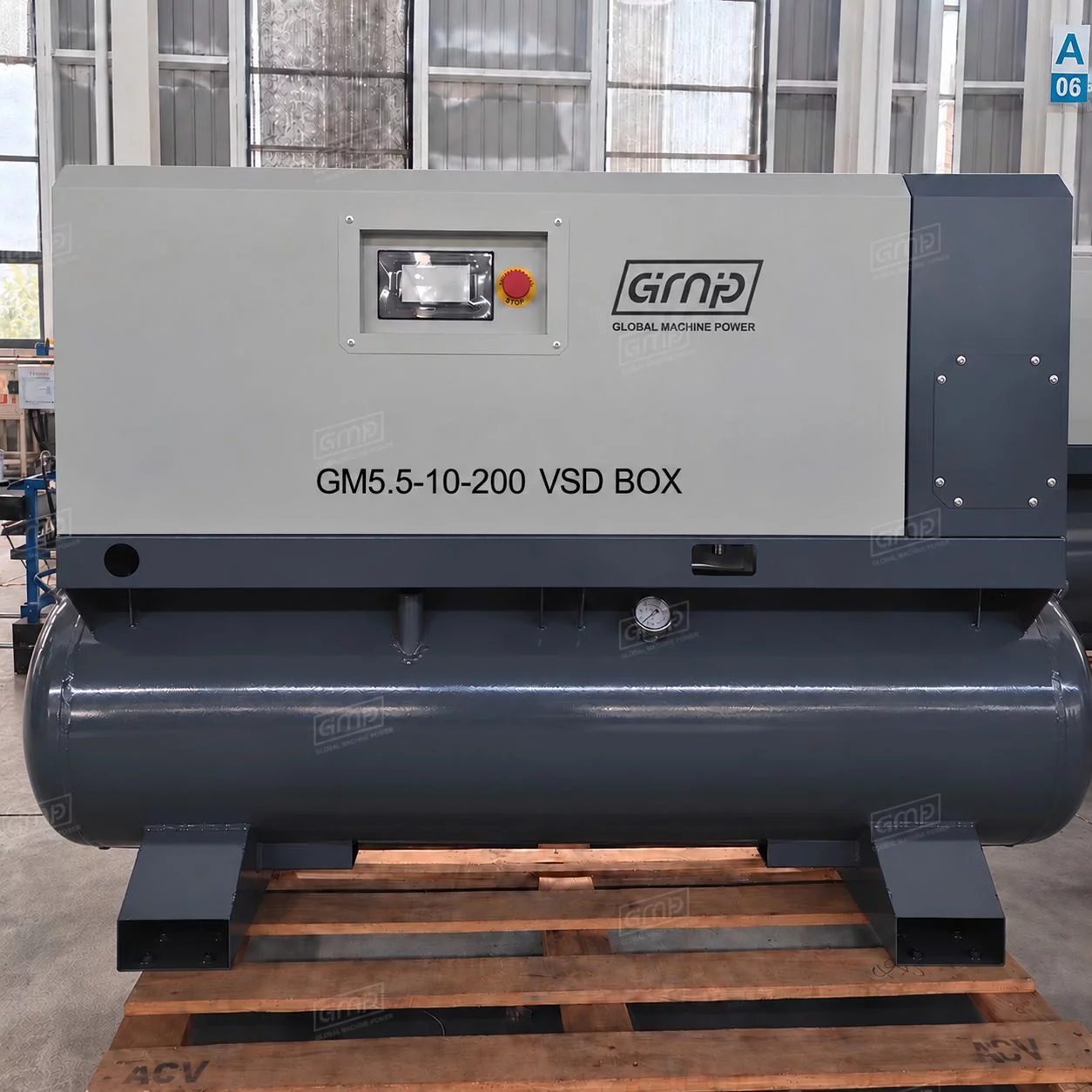 Винтовой компрессор GMP GM5,5-10-200 VSD BOX (IP55)